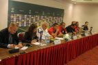 Prieš startuojant Europos čempionatui buvo surengta spaudos konferencija