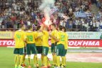 Graikija - Lietuva 2:0.