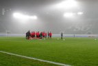 Lietuvos rinktinės treniruotė Sankt Galeno stadione.
