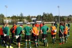 Lietuvos futbolo rinktinė atvyko į Italiją