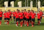 Lietuvos futbolo rinktinė susirinko Kaune