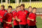 Lietuvos futbolo rinktinė susirinko Kaune
