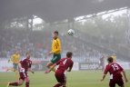 Latvija - Lietuva 1:0.