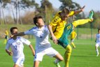 Jaunieji Lietuvos futbolininkai 2:0 įveikė kazachus