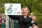 Futbolo aikštės atidarymas Vilniaus lopšelyje-darželyje „Atžalelės“