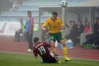 Latvija - Lietuva 1:0.