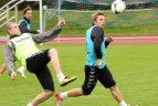 Lietuvos futbolo rinktinė stovyklauja ir treniruojasi Vokietijoje