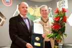 50-mečio proga buvo pasveikintas legendinis futbolininkas A. Narbekovas