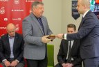 Prieš supertaurės mačą abiejų klubų atstovai susitiko su žiniasklaida