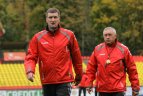 Lietuvos futbolo rinktinė pradėjo pasiruošimą paskutiniams atrankos mačams