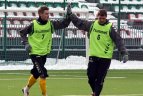Lietuvos B ir U'21 rinktinės žaidė treniruotės pobūdžio rungtynes