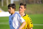 Jaunieji Lietuvos futbolininkai 2:0 įveikė kazachus