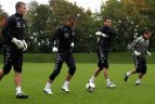 Lietuvos futbolininkai rungtynėms su Lichtenšteinu ruošiasi Vokietijoje