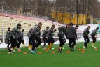 Naujasis Lietuvos futbolininkų treneris C. Laszlo surengė pirmąją stovyklą