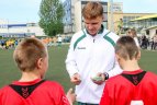 Atidarymą papuošė futbolo įžymybės ir ledų lietus