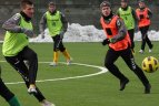 Lietuvos B ir U'21 rinktinės žaidė treniruotės pobūdžio rungtynes