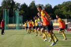 Lietuvos rinktinė ruošiasi draugiškoms rungtynėms su lenkais