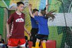 Projekto „1:0 vokiečių kalbos naudai“ finalinio turnyro akimirkos