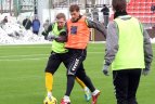 Lietuvos B ir U'21 rinktinės žaidė treniruotės pobūdžio rungtynes