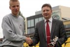 Kaune virė įnirtingos moksleivių futbolo kovos