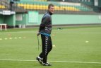 Prieš mačą - pratybos.