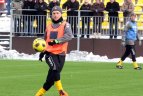 Lietuvos B ir U'21 rinktinės žaidė treniruotės pobūdžio rungtynes