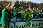 "Žalgiris" įveikė "Bangą" ir pergale džiaugėsi su fanais