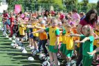 Merginos skatinamos dalyvauti futbolo veikloje