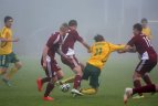 Latvija - Lietuva 1:0.