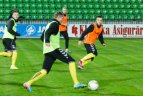 Lietuvos rinktinė į Moldovą atvyko praretėjusi
