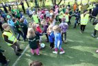 Futbolo aikštės atidarymas Vilniaus lopšelyje-darželyje „Atžalelės“