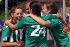 Vilniuje vyko pirmasis šių metų „Moterys už futbolą“ turnyras 3 prieš 3