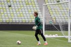Lietuvos rinktinės treniruotė Gdansko "PGE Arena"