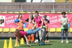 Merginos skatinamos dalyvauti futbolo veikloje