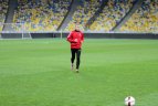 Lietuviai rengiasi mačui su Ukraina