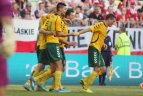 Draugiškos rungtynės. Lenkija - Lietuva 2:1
