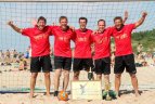 Paplūdimio futbolo čempionatas.
