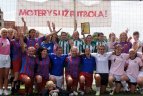 Vilniuje vyko pirmasis šių metų „Moterys už futbolą“ turnyras 3 prieš 3