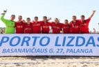 Paplūdimio futbolo čempionatas.