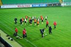 Lietuvos rinktinė į Moldovą atvyko praretėjusi