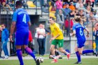 Stadione susitiko buvusios Nyderlandų ir Lietuvos futbolo žvaigždės.