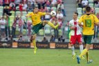 Draugiškos rungtynės. Lenkija - Lietuva 2:1
