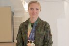 Lietuvos kariuomenės  sportininkų pagerbimas.