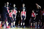 SKM berniukai metė iššūkį BC „Lietuvos rytas“ komandos šokėjoms
