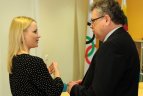 Spaudos konferencija.