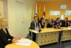 Spaudos konferencija.
