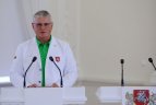Lietuvos parolimpiečių palydos prezidentūroje.