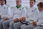 Lietuvos parolimpiečių palydos prezidentūroje.