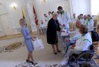 Lietuvos parolimpiečių palydos prezidentūroje.