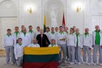 Lietuvos parolimpiečių palydos prezidentūroje.
